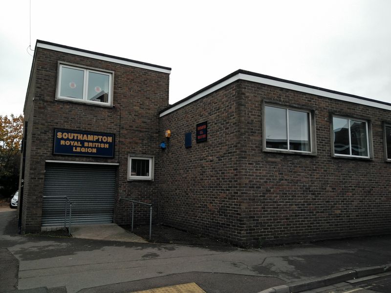 Southampton Royal British Legion Club - 16th October 2018. (External). Published on 16-10-2018