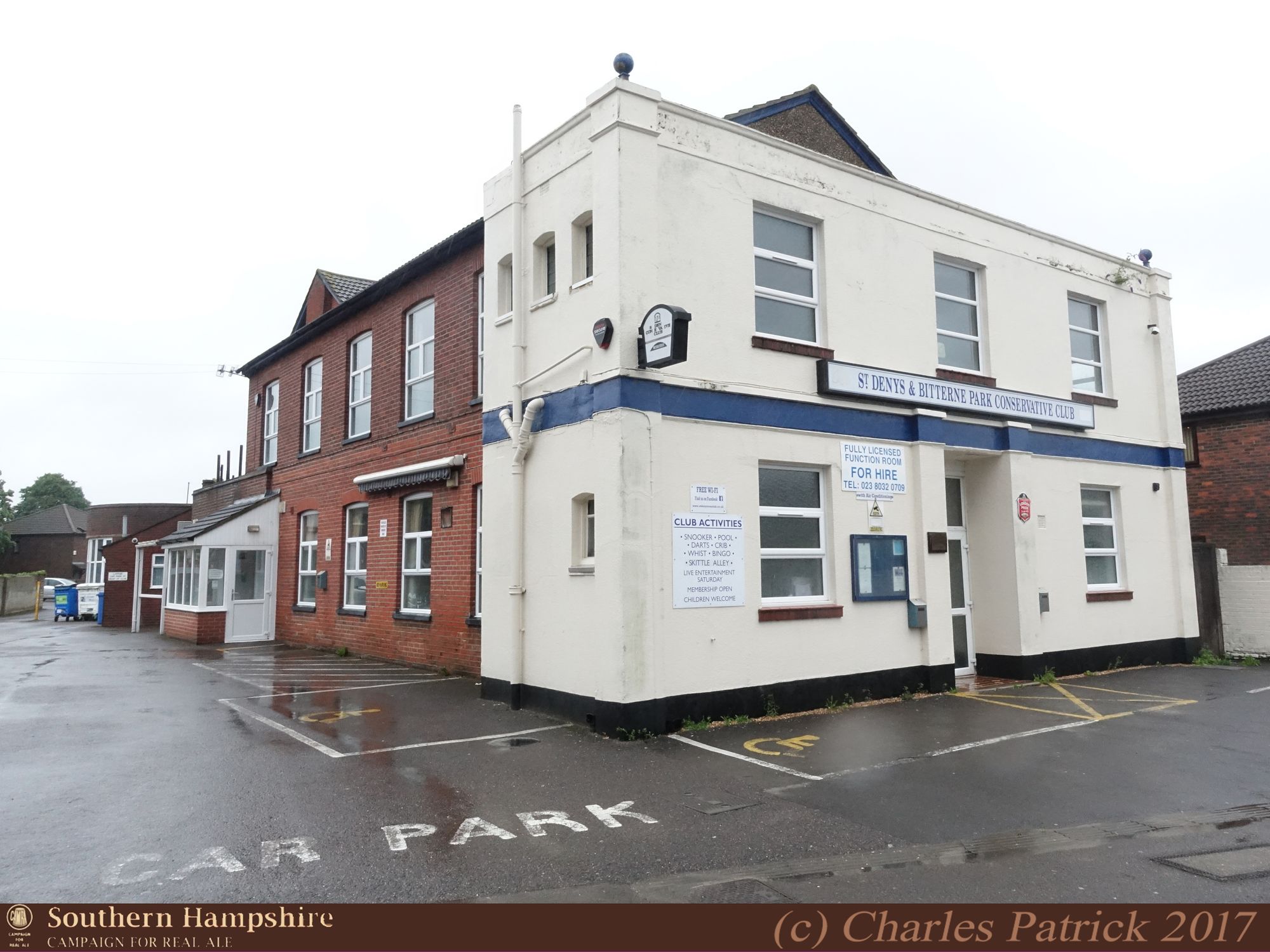 St Denys Social Club, Southampton. (External, Key). Published on 02-08-2017