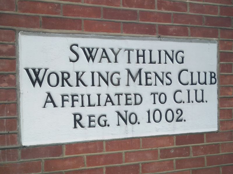 Swaythling Working Mens Club - sign, 6th June 2020. (Sign). Published on 16-06-2020