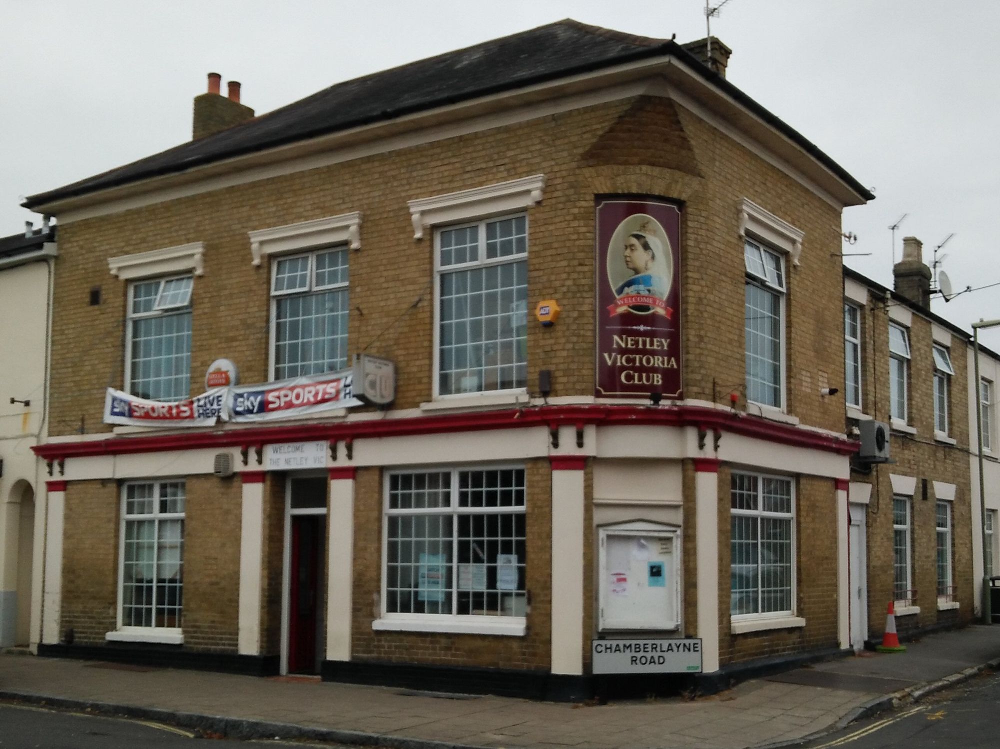 Netley Victoria Club, Netley. (Pub, External, Key). Published on 14-10-2017