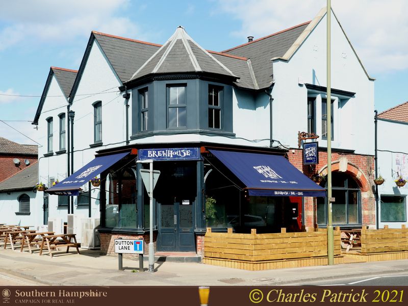 Steam Town Brew Co., Eastleigh. (Pub, External, Key). Published on 12-04-2021
