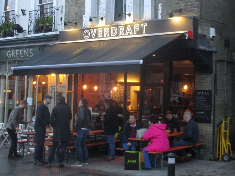 Overdraft, Winchester. (Pub, External, Customers, Key). Published on 21-10-2017