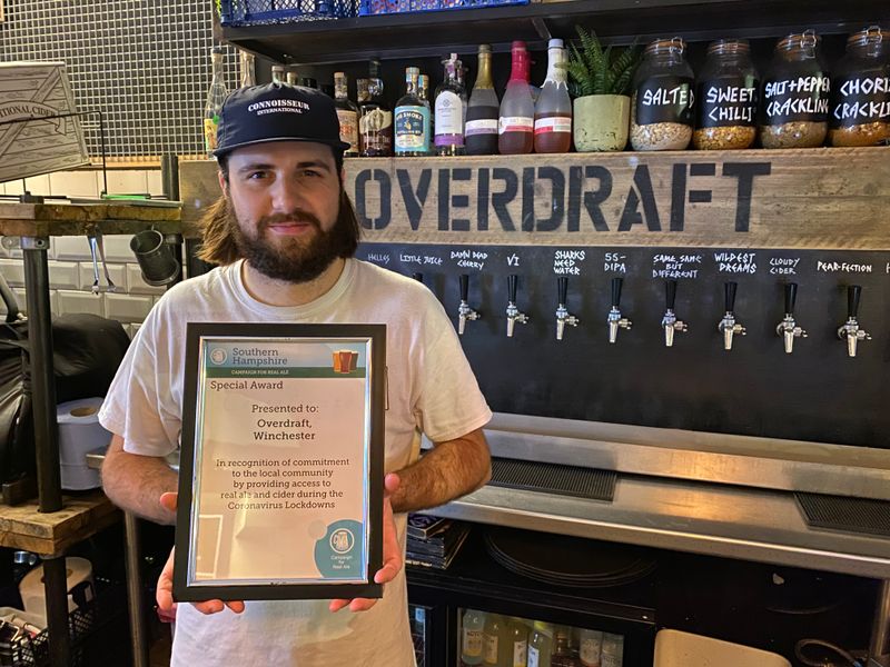 Overdraft, Winchester. (Pub, Bar, Publican, Award). Published on 06-10-2021 