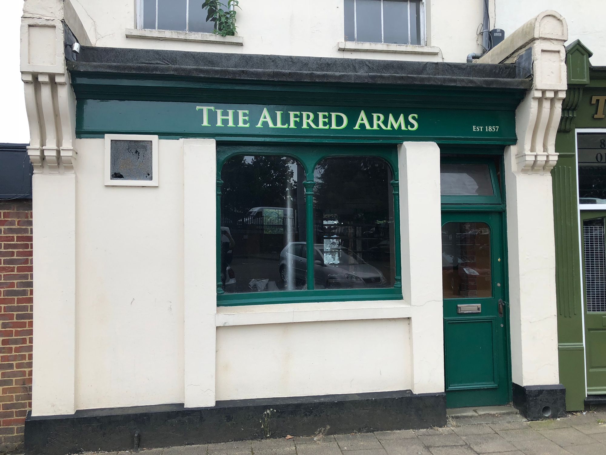 Alfred Arms, Southampton. (Pub, External, Key). Published on 08-06-2018