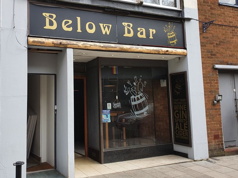 Below Bar, Southampton (Photo: Pete Horn - 13/04/2022). (Pub, External, Key). Published on 13-04-2022