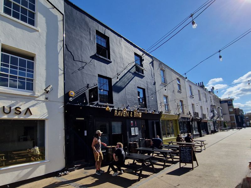 Raven & Bine, Bedford Place (Photo: Pete Horn - 24/06/2024). (Pub, External). Published on 24-06-2024 