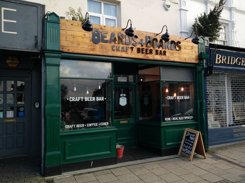 Beards & Boards, Southampton. (Pub, External, Key). Published on 15-12-2019