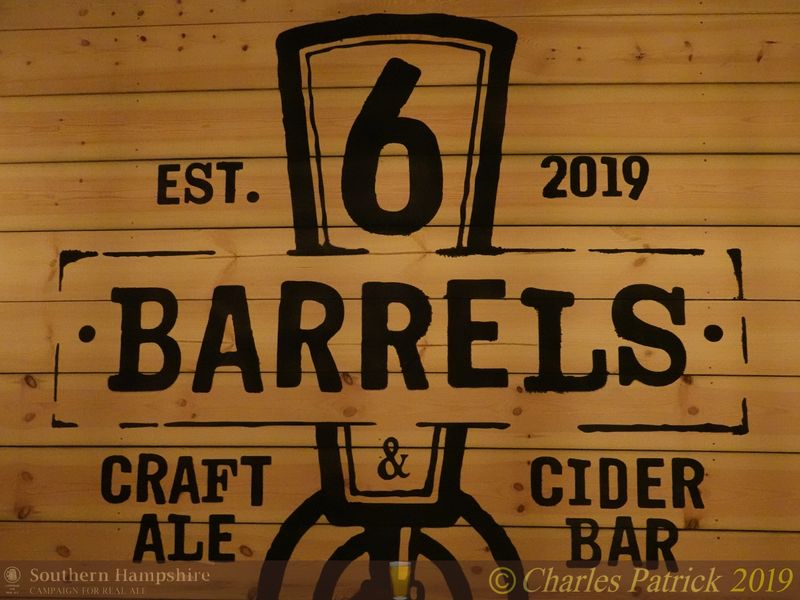 6 Barrels, Totton. Published on 24-11-2019