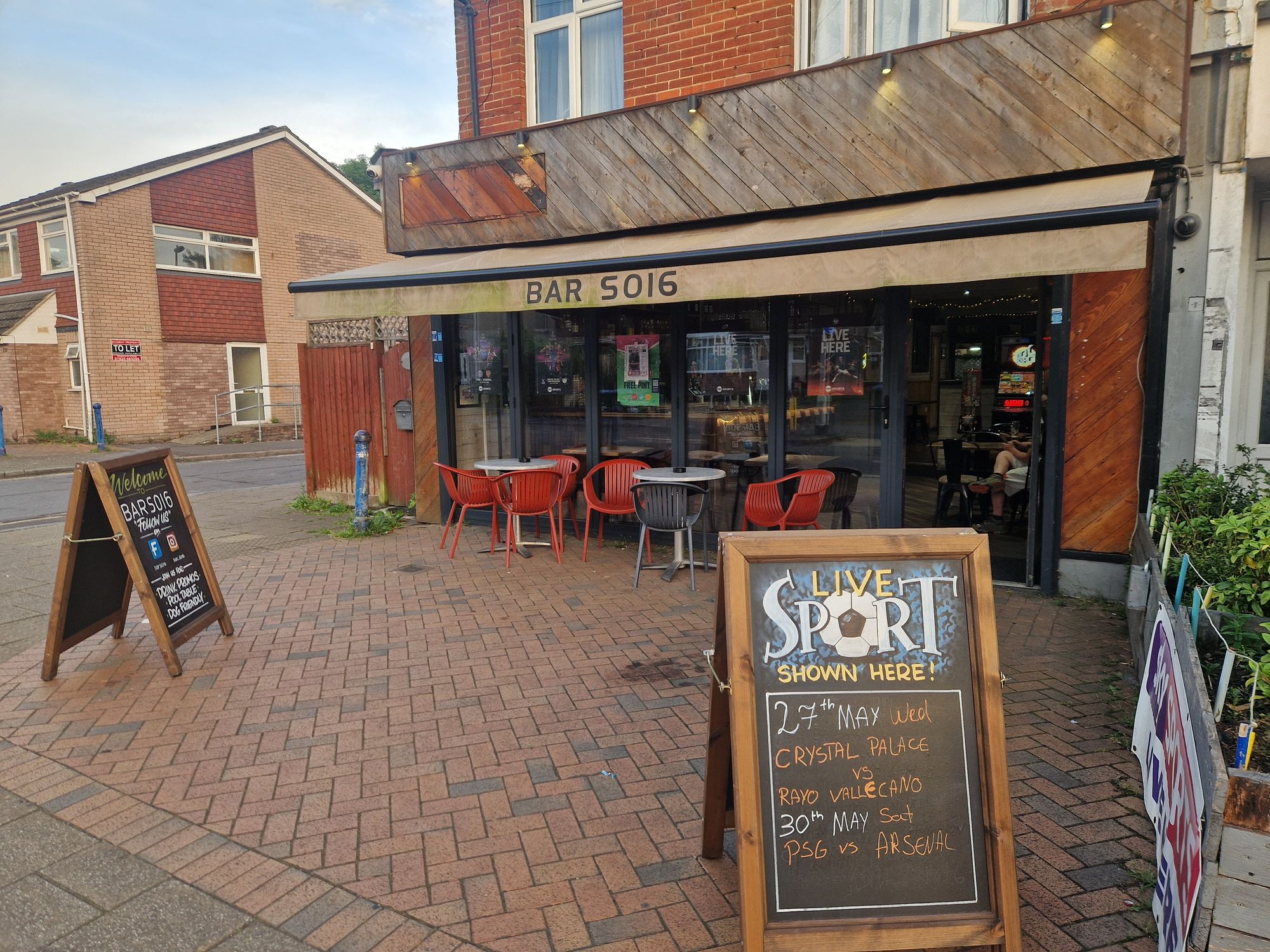 Bar SO16, Bassett (Photo: Pete Horn - 28/05/2026). (Pub, External). Published on 28-05-2026