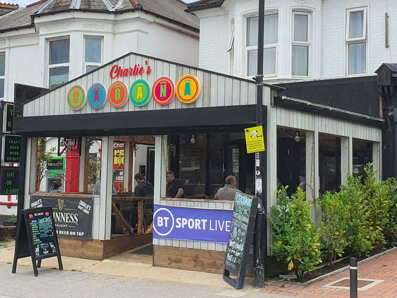 Charlie's Cabana, Portswood (Photo: Pete Horn 25/07/2023). (Pub, External, Key). Published on 25-07-2023