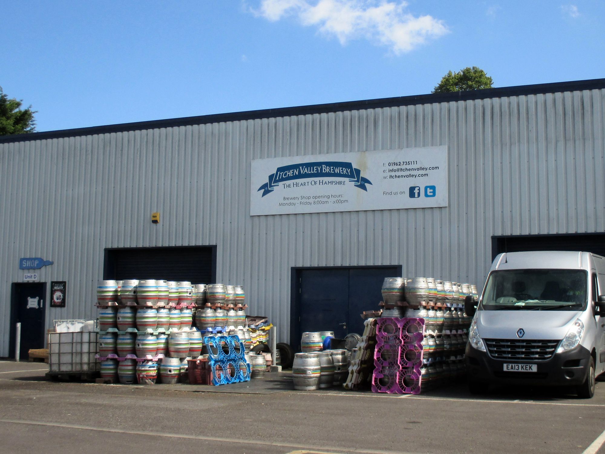 Itchen Valley Brewery, Alresford. (External, Key). Published on 18-07-2020