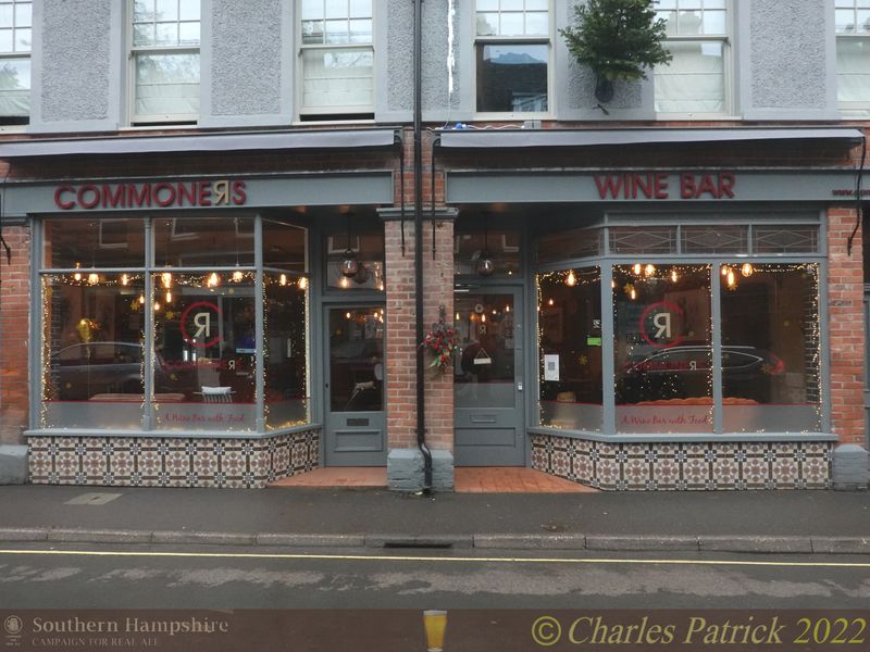Commoners Wine Bar, Brockenhurst. (Pub, External). Published on 31-12-2021