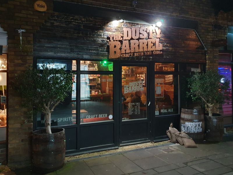 Dusty Barrel, Hythe (Photo: Pete Horn - 29/12/2022). (Pub, External). Published on 29-12-2022
