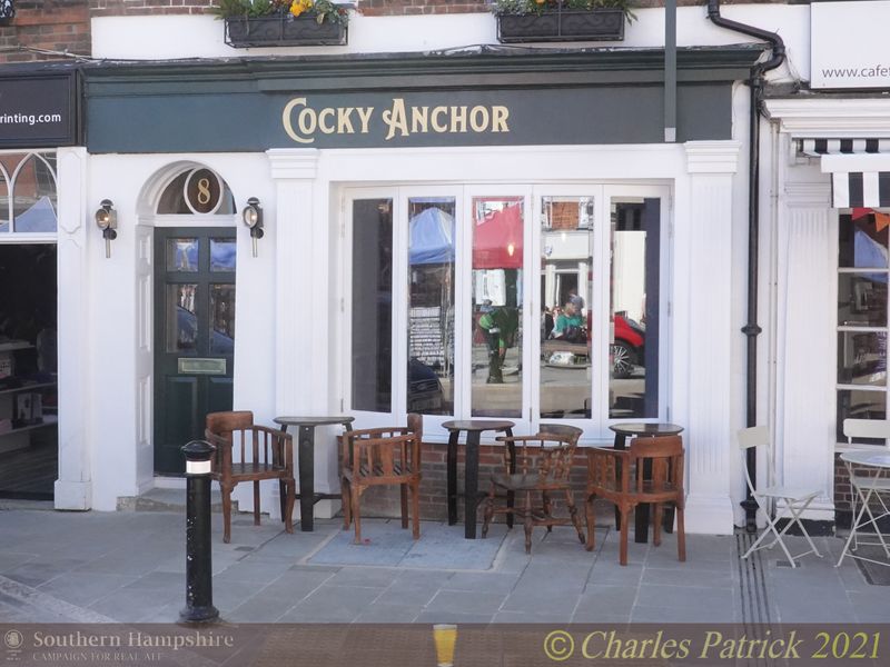 Cocky Anchor, Romsey (Photo: Charles Patrick - 23/04/2021). (Pub, External, Key). Published on 23-04-2021