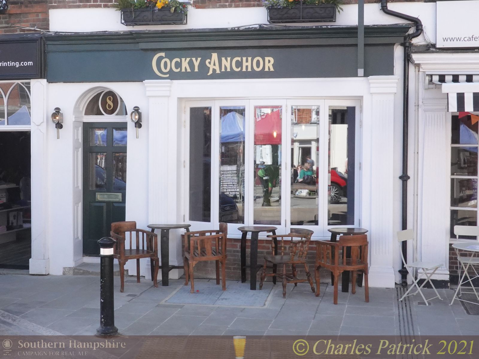 Cocky Anchor, Romsey (Photo: Charles Patrick - 23/04/2021). (Pub, External, Key). Published on 23-04-2021