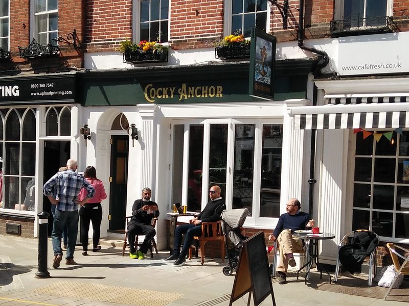Cocky Anchor, Romsey (Photo: Pete Horn - 22/04/2021). (Pub, External). Published on 22-04-2021 