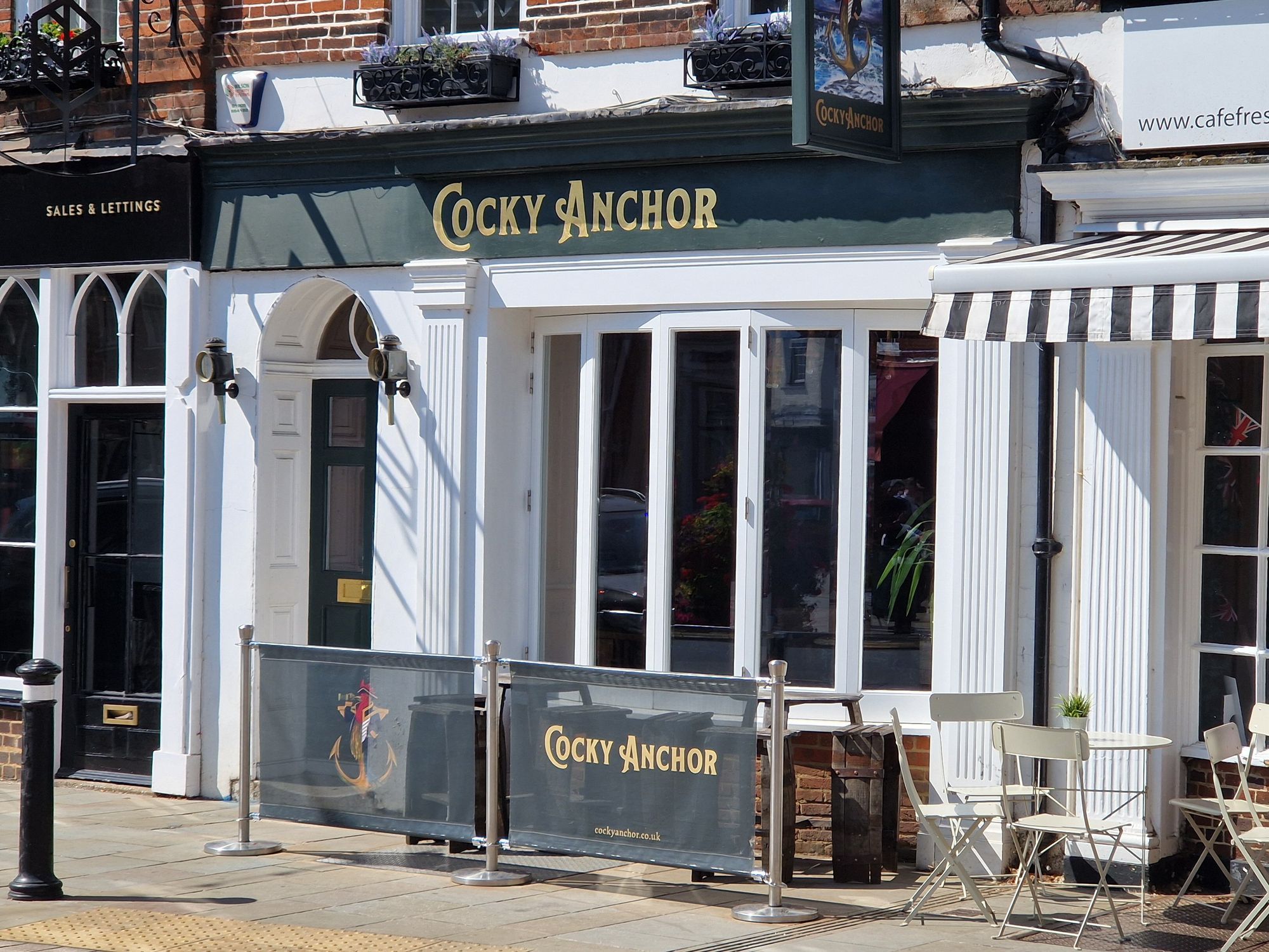 Cocky Anchor, Romsey (Photo: Pete Horn - 17/08/2025). (Pub, External). Published on 17-08-2025