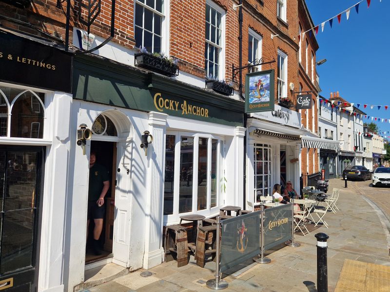 Cocky Anchor, Romsey (Photo: Pete Horn - 17/08/2025). (Pub, External, Key). Published on 17-08-2025