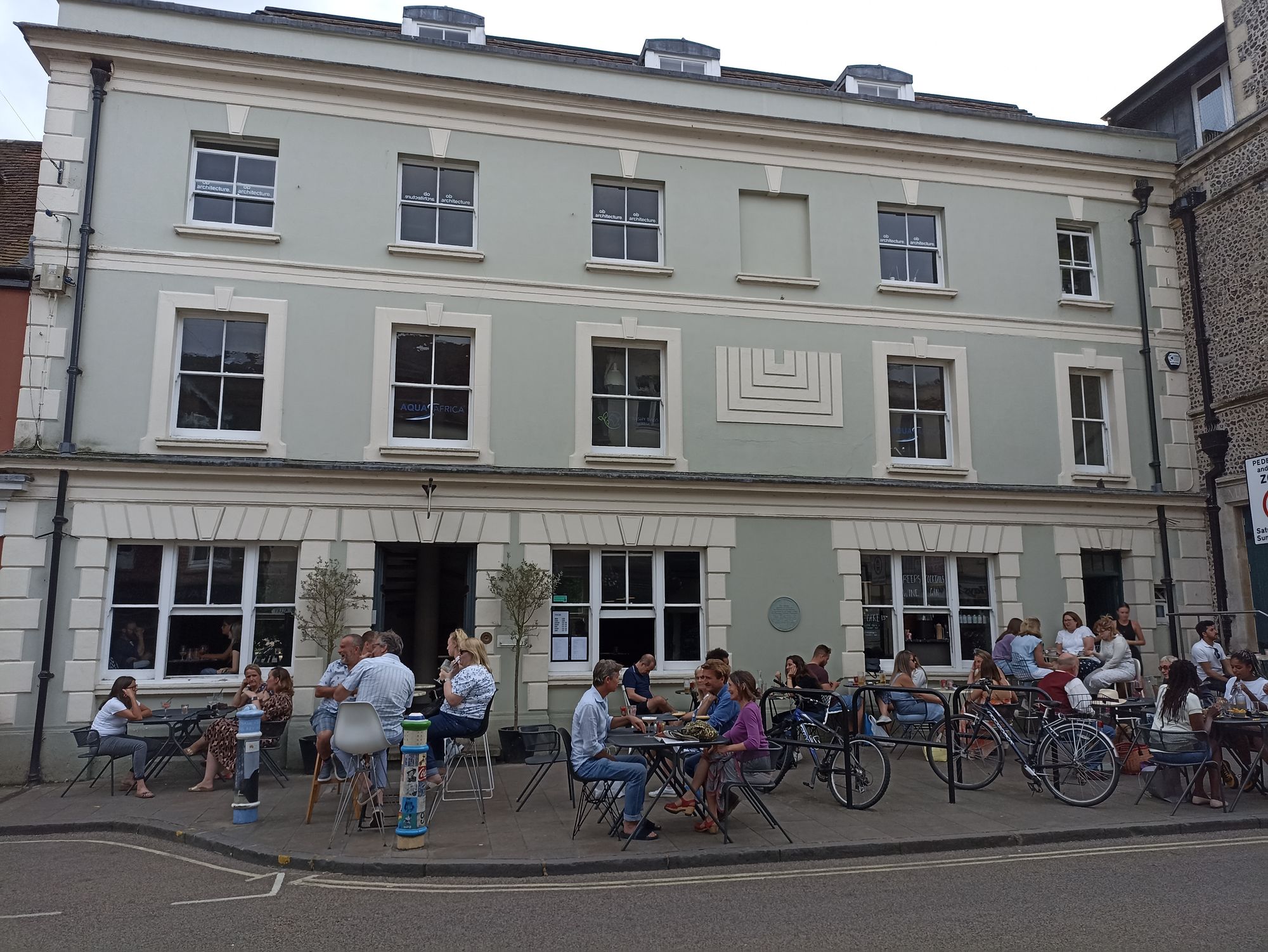 Dispensary Kitchen, Winchester. Photo:David Pritchard 30/07/2022. (Pub, External, Key). Published on 30-07-2022