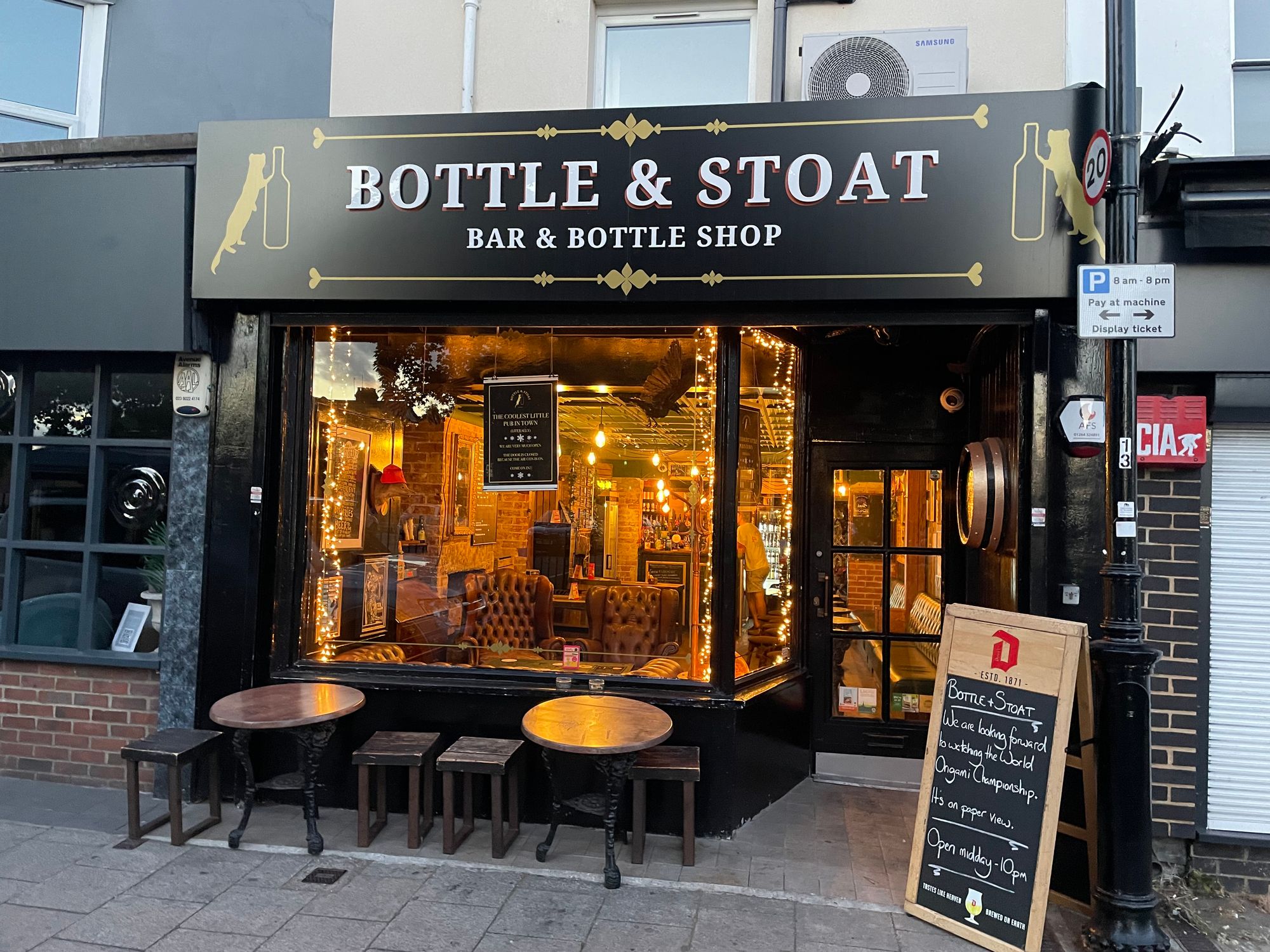 Bottle & Stoat, Southampton (Photo: Richard Dixon - 04/08/2026). (Pub, External, Key). Published on 04-08-2026