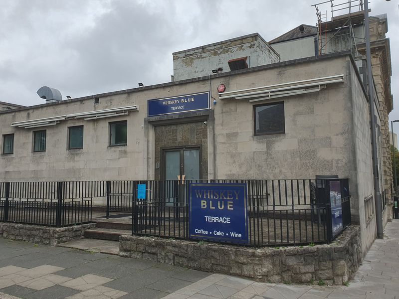 Whiskey Blue rear terrace - 19/09/2023 (Photo: Pete Horn). (Pub, External). Published on 19-09-2023 