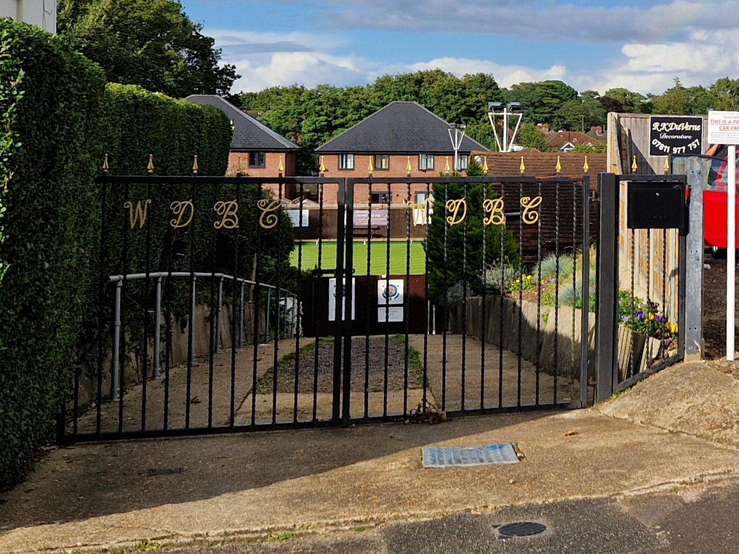 Woolston Bowling Club, view from the road (Photo: Pete Horn). (External). Published on 11-09-2024