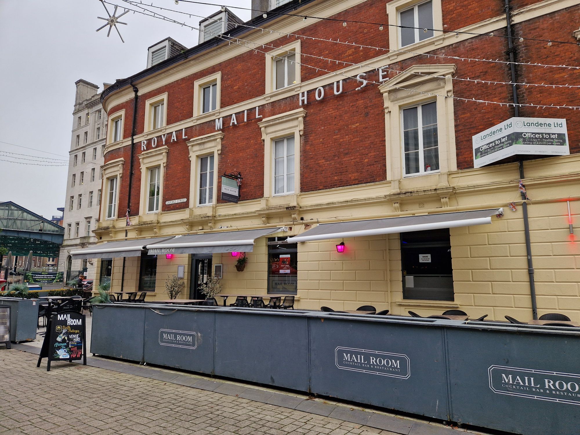 Mail Room, Oxford St, Southampton (Photo: Pete Horn 07/11/2024). (Pub, External). Published on 07-11-2024