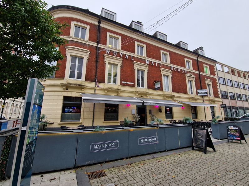 Mail Room, Oxford St, Southampton (Photo: Pete Horn 07/11/2024). (Pub, External, Key). Published on 07-11-2024
