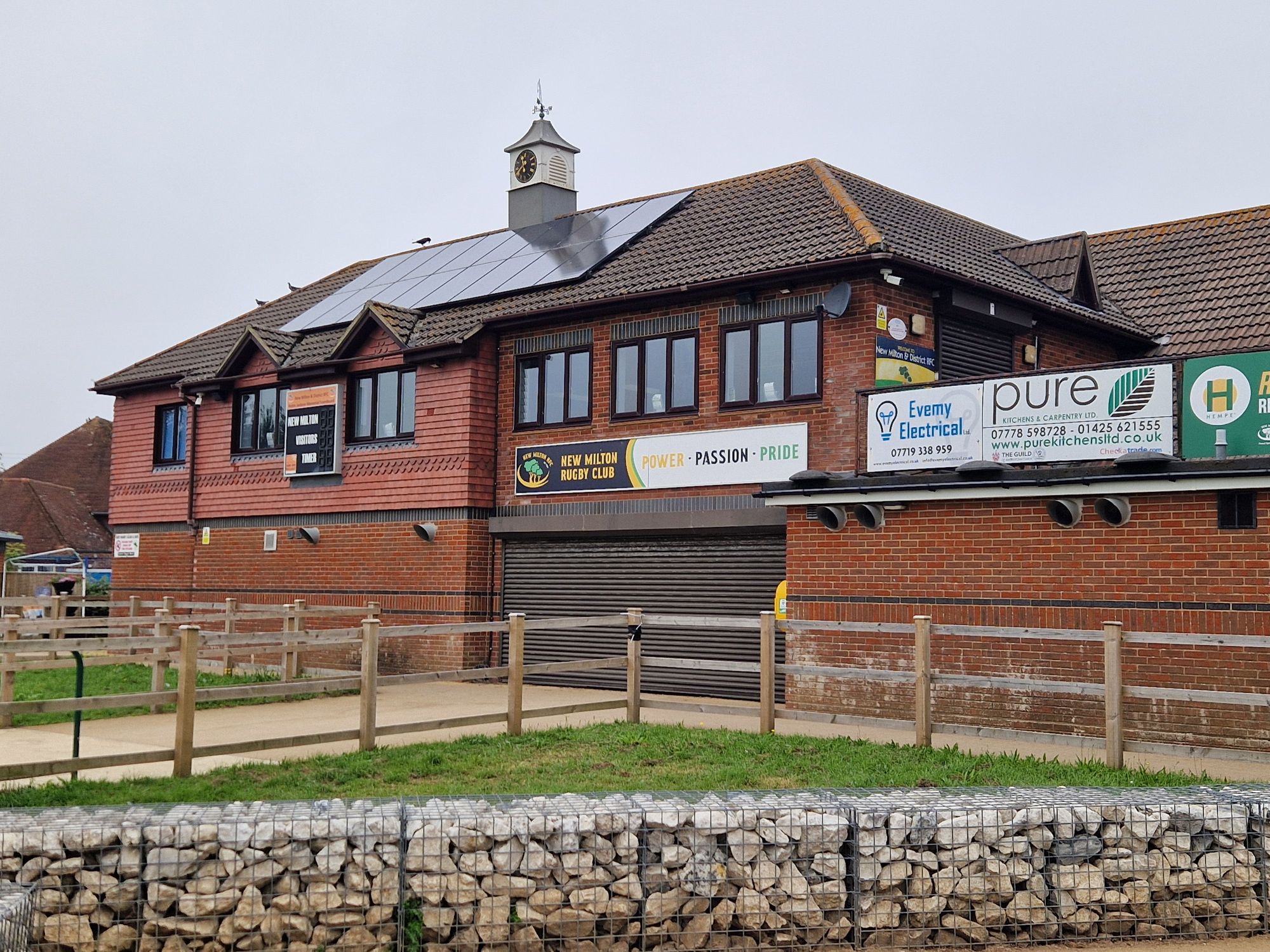 New Milton Rugby Club (Photo: Pete Horn - 18/06/2026). (External, Key). Published on 18-06-2026