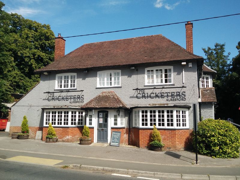 Cricketers, Alresford. (Pub, External, Key). Published on 18-07-2020
