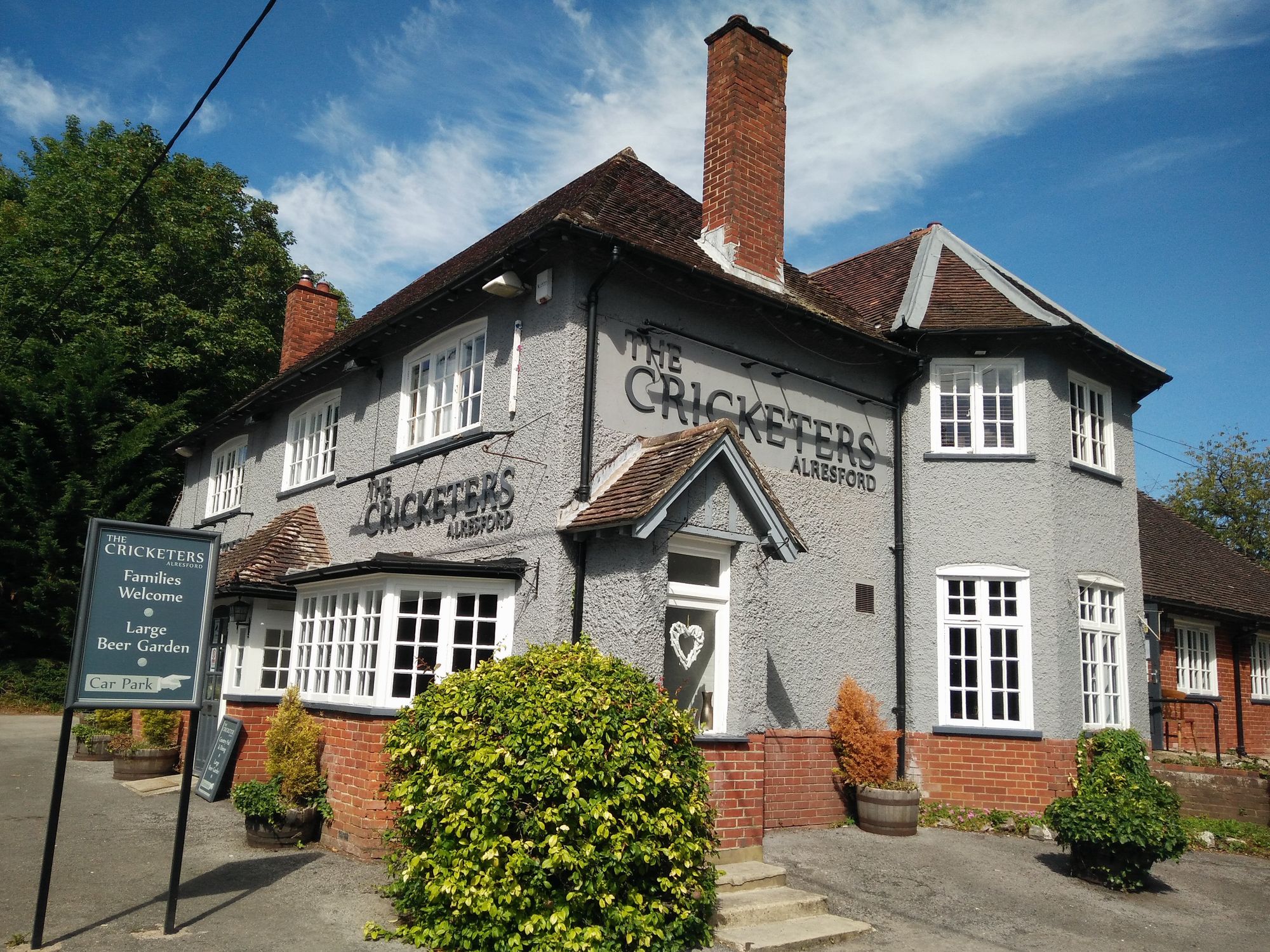 Cricketers, Alresford. (Pub, External). Published on 18-07-2020