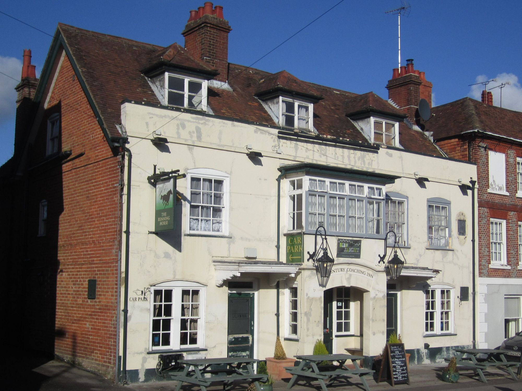Running Horse Inn, Alresford. (Pub, External, Key). Published on 11-11-2012