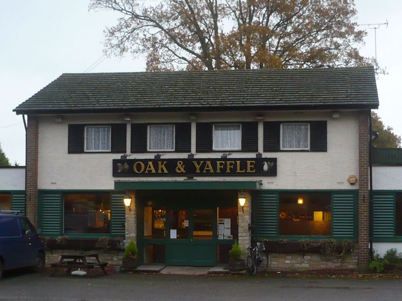 Oak & Yaffle, Ashley. (Pub, External, Key). Published on 20-11-2010