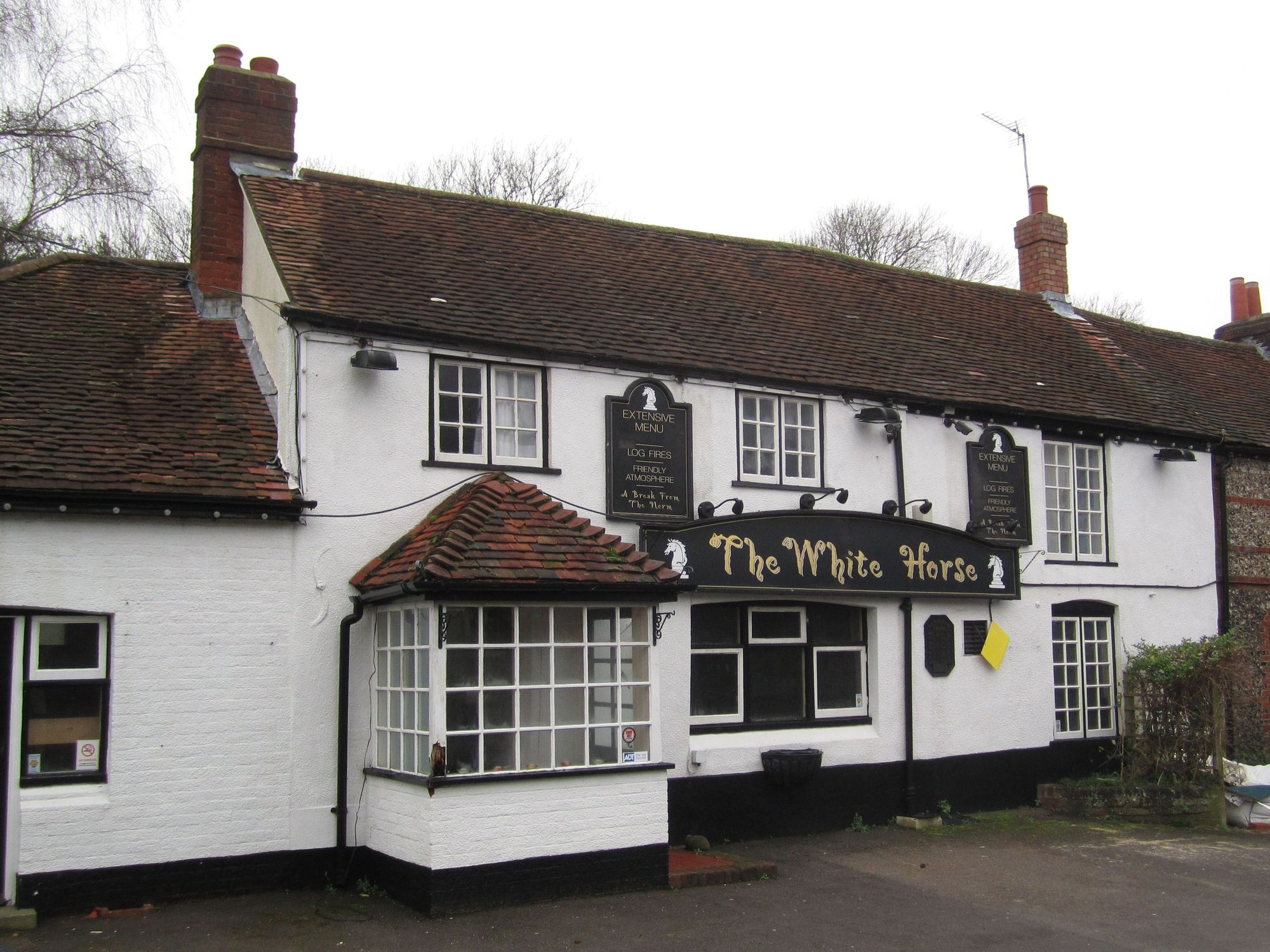 White Horse, Bishop's Waltham. (Pub, External, Key). Published on 02-01-2013
