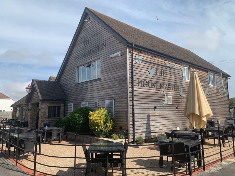 House Martin, Barton on Sea. (Pub, External, Key). Published on 11-08-2019