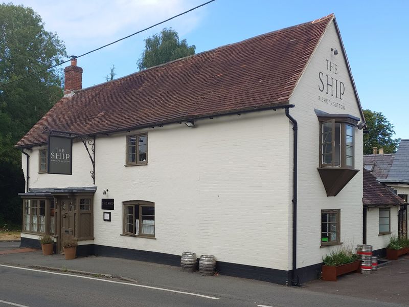 Ship Inn, Bishop's Sutton (Photo: Gordon Coates - 20/08/2026). (Pub, External). Published on 20-08-2026 