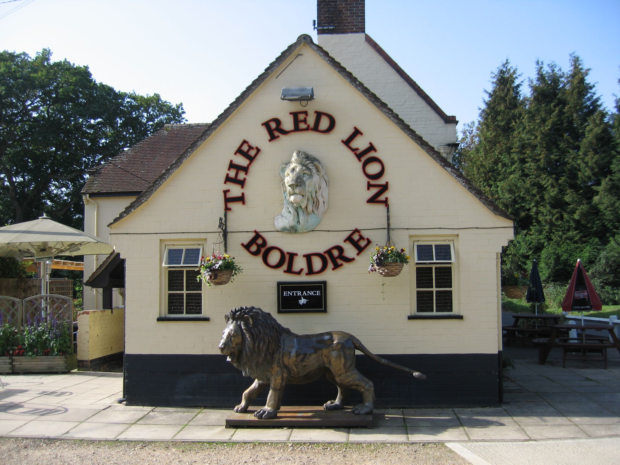 Red Lion, Boldre. (Pub). Published on 10-10-2010