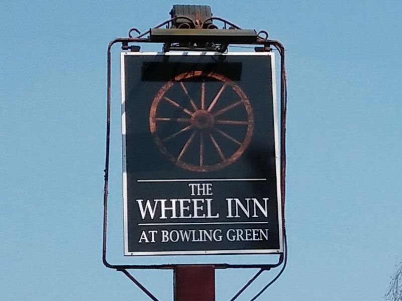 New Wheel Inn, Bowling Green. (External, Sign). Published on 14-04-2018
