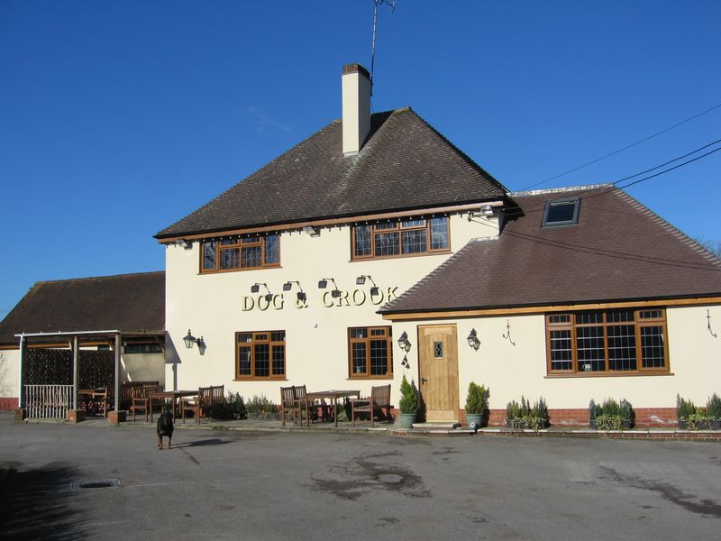 Dog & Crook, Braishfield. (Pub, External, Key). Published on 02-02-2013