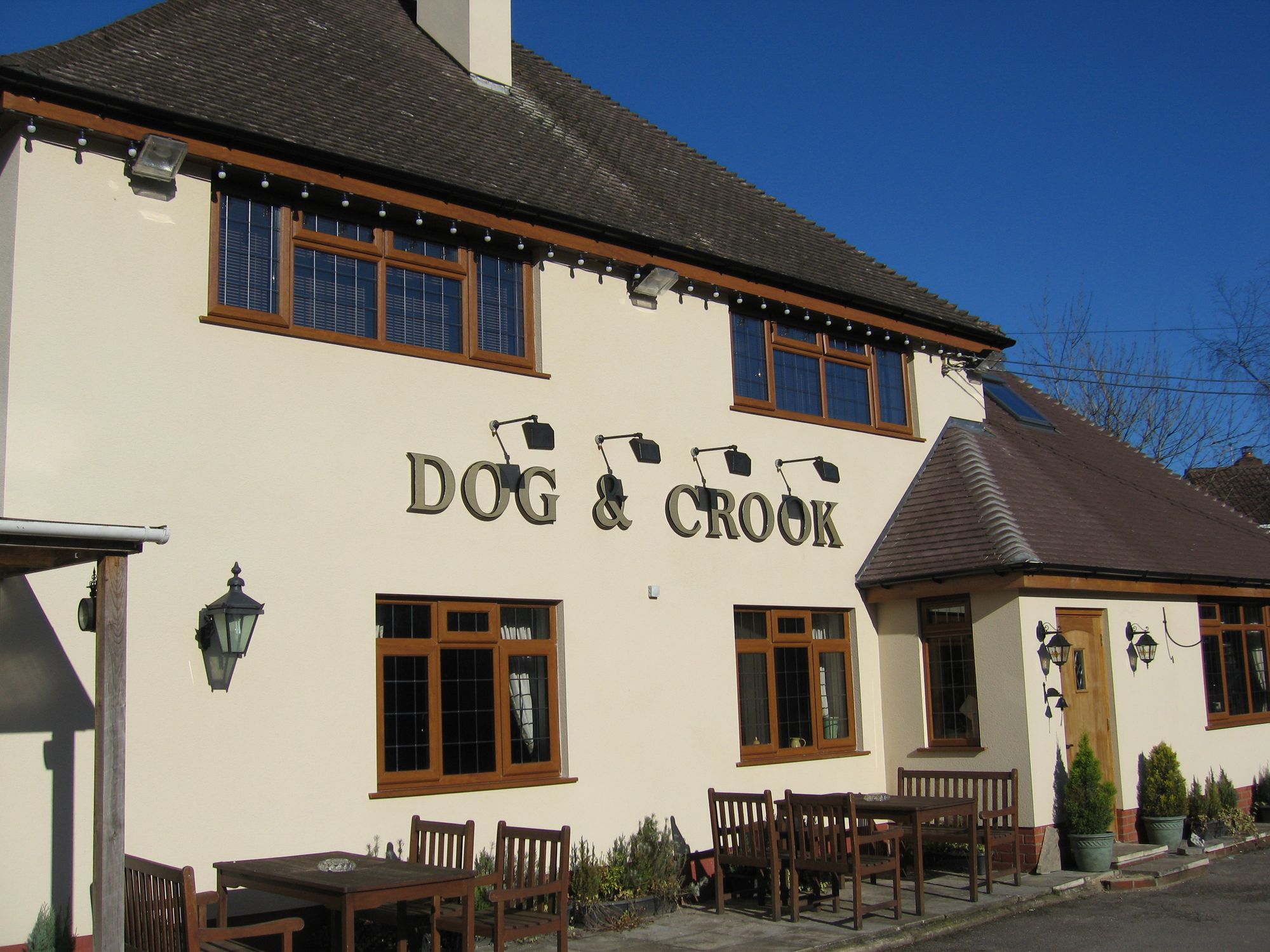 Dog & Crook, Braishfield. (Pub, External). Published on 02-02-2013