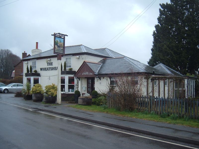 Wheatsheaf, Braishfield. (Pub, External, Key). Published on 03-03-2009 