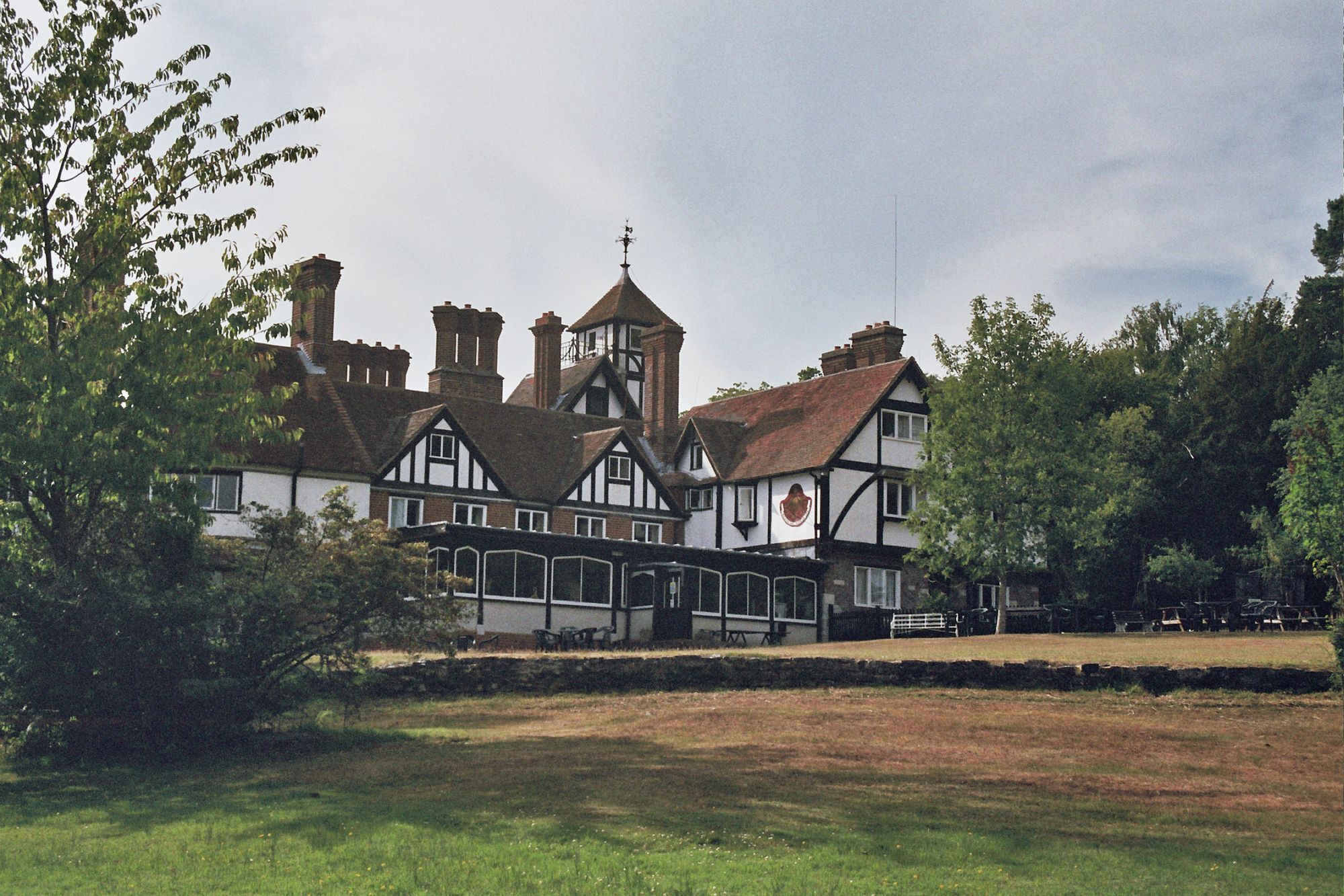 Bramble Hill Hotel, Bramshaw. (Pub, External, Garden). Published on 14-08-2010