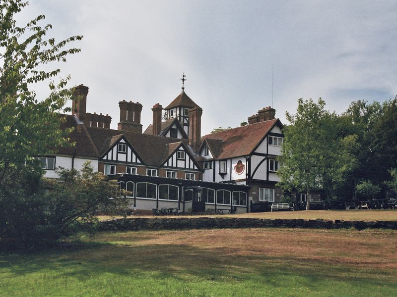 Bramble Hill Hotel, Bramshaw. (Pub, External, Garden). Published on 14-08-2010 