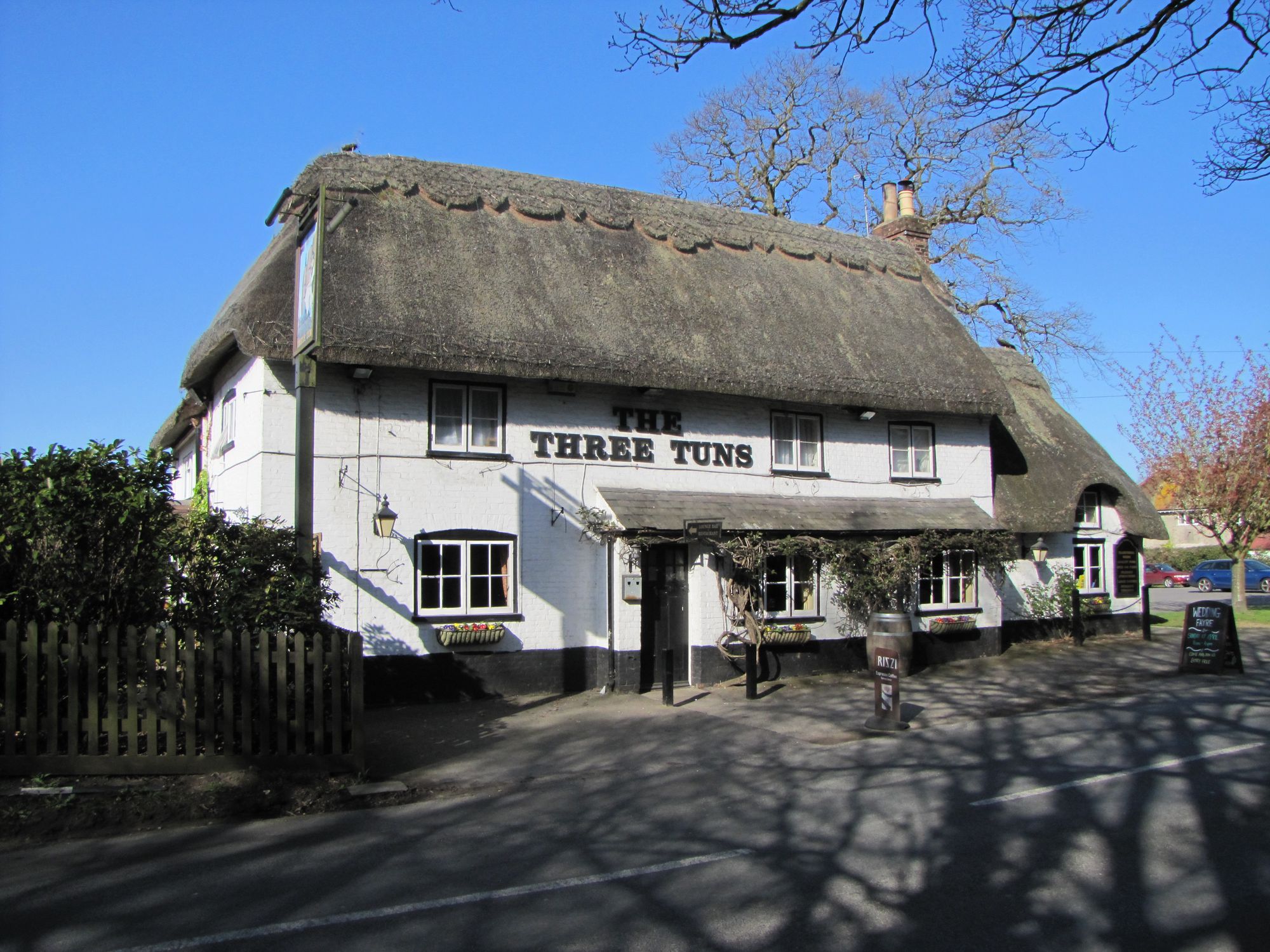 Three Tuns, Bransgore. (Pub, External, Key). Published on 08-04-2011