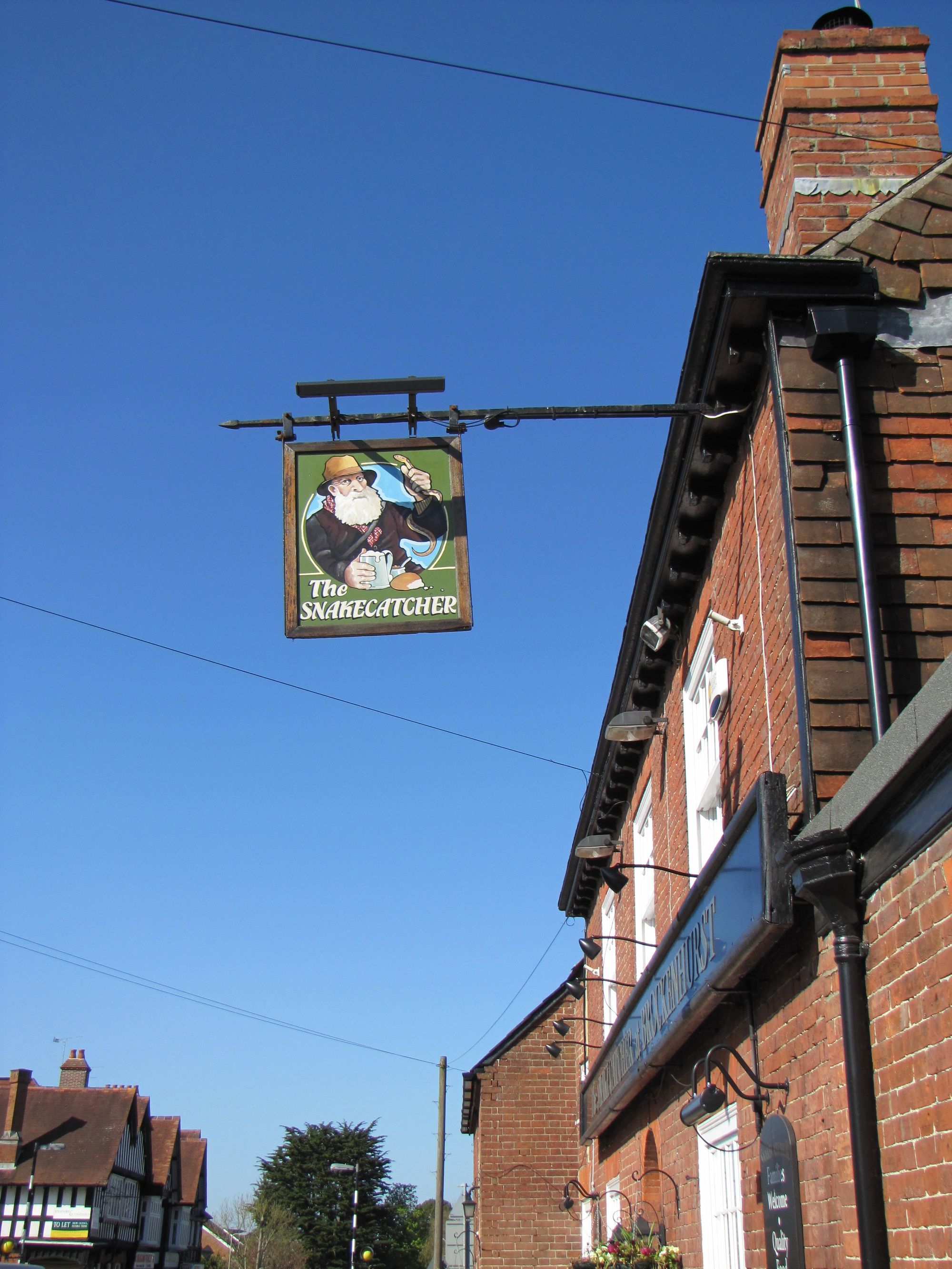 Snakecatcher, Brockenhurst. (Pub, Sign). Published on 08-04-2011
