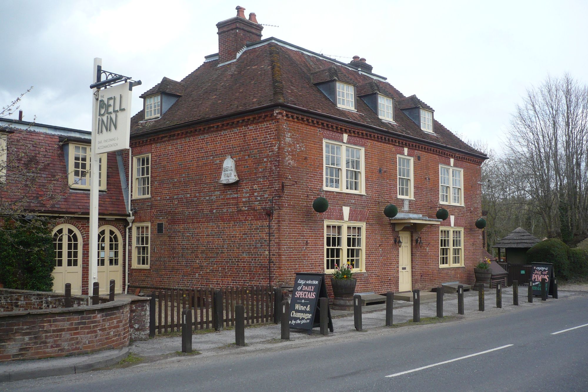 Bell Inn, Brook. (Pub, External, Key). Published on 03-04-2011
