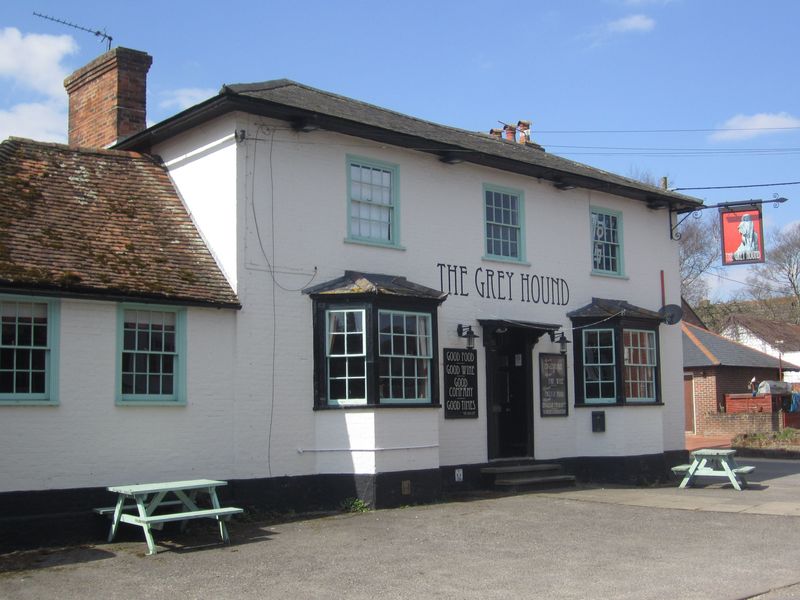 Greyhound, Broughton (Photo: Pete Horn - 02/04/2013). (Pub, External, Key). Published on 02-04-2013