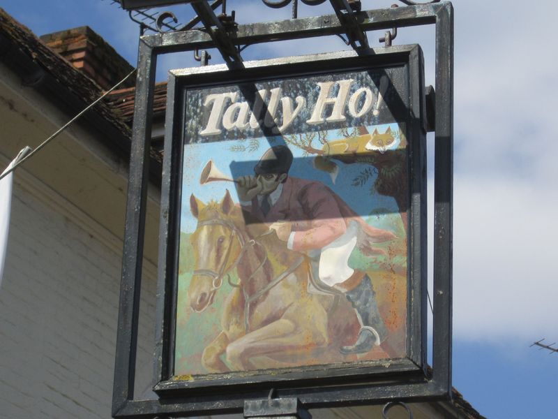 Tally Ho!, Broughton. (Sign). Published on 02-04-2013 