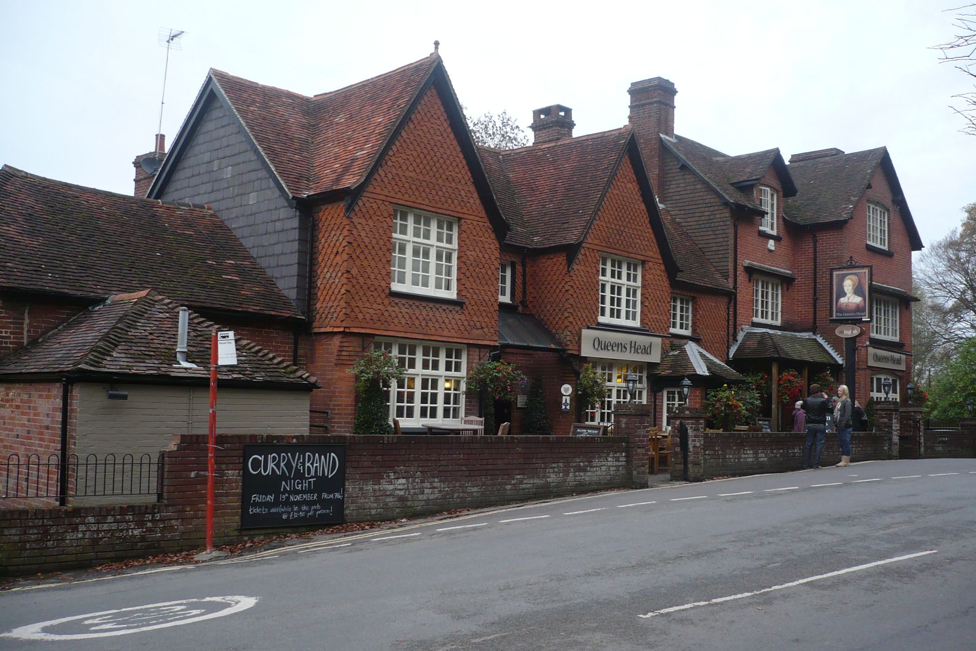 Queens Head, Burley. (Pub, External, Key). Published on 13-11-2010