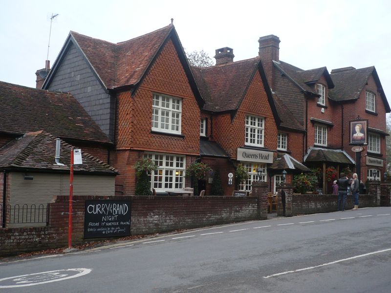 Queens Head, Burley. (Pub, External, Key). Published on 13-11-2010